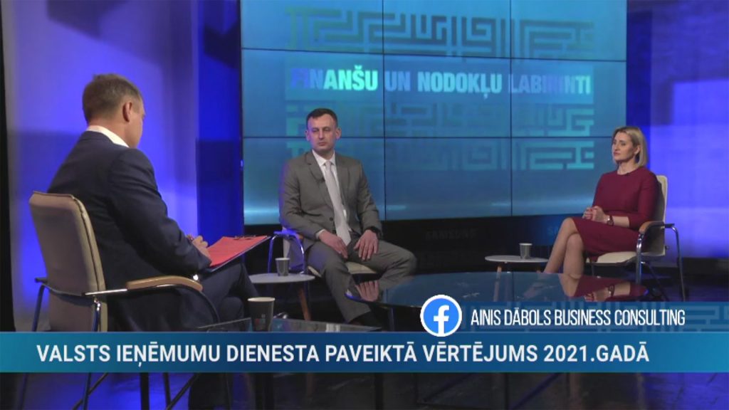 KARINA PLAUDE un LEONTIJS MOROZS - TV24 30.04.2022. Finanšu un nodokļu labirinti