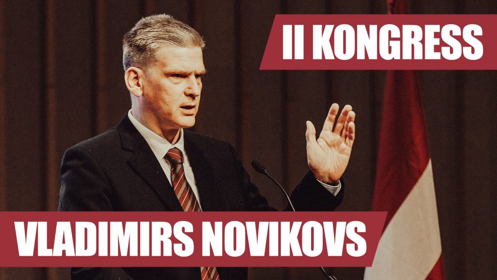 VLADIMIRS NOVIKOVS - LATVIJA PIRMAJĀ VIETĀ II KONGRESS