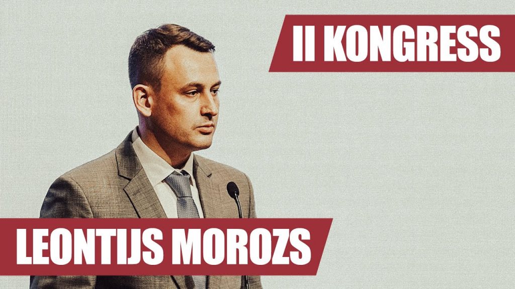LEONTIJS MOROZS - LATVIJA PIRMAJĀ VIETĀ II KONGRESS