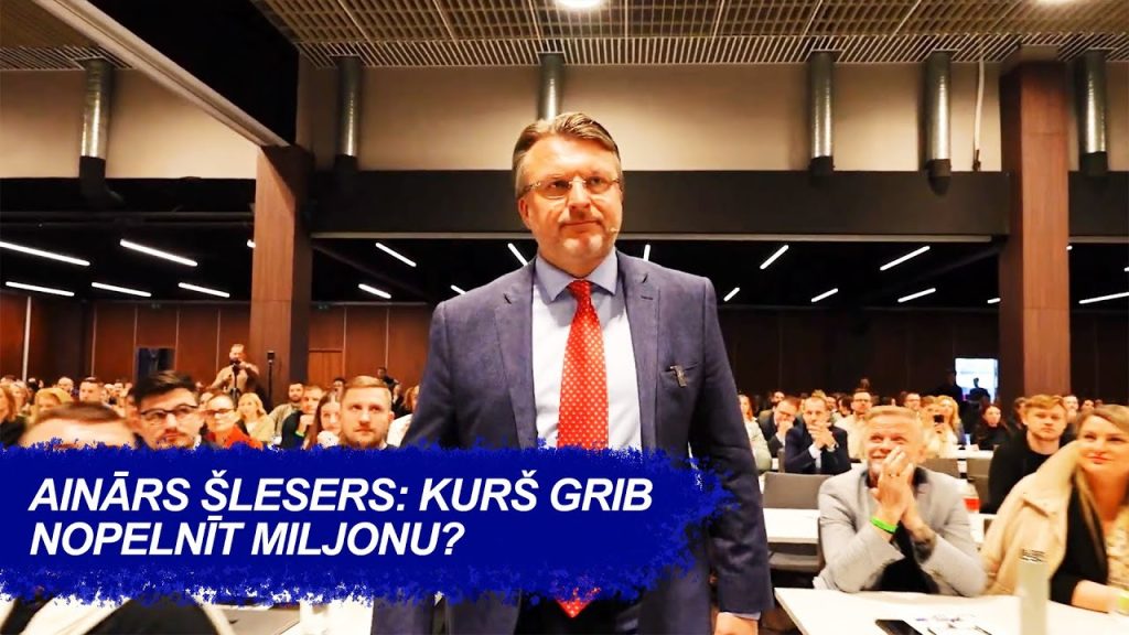 KURŠ GRIB NOPELNĪT MILJONU? / AINĀRS ŠLESERS